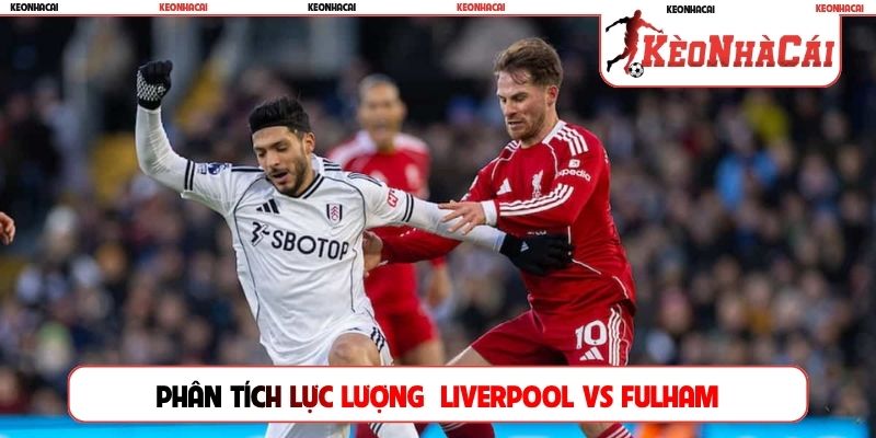 Phân tích lực lượng trước trận Liverpool vs Fulham